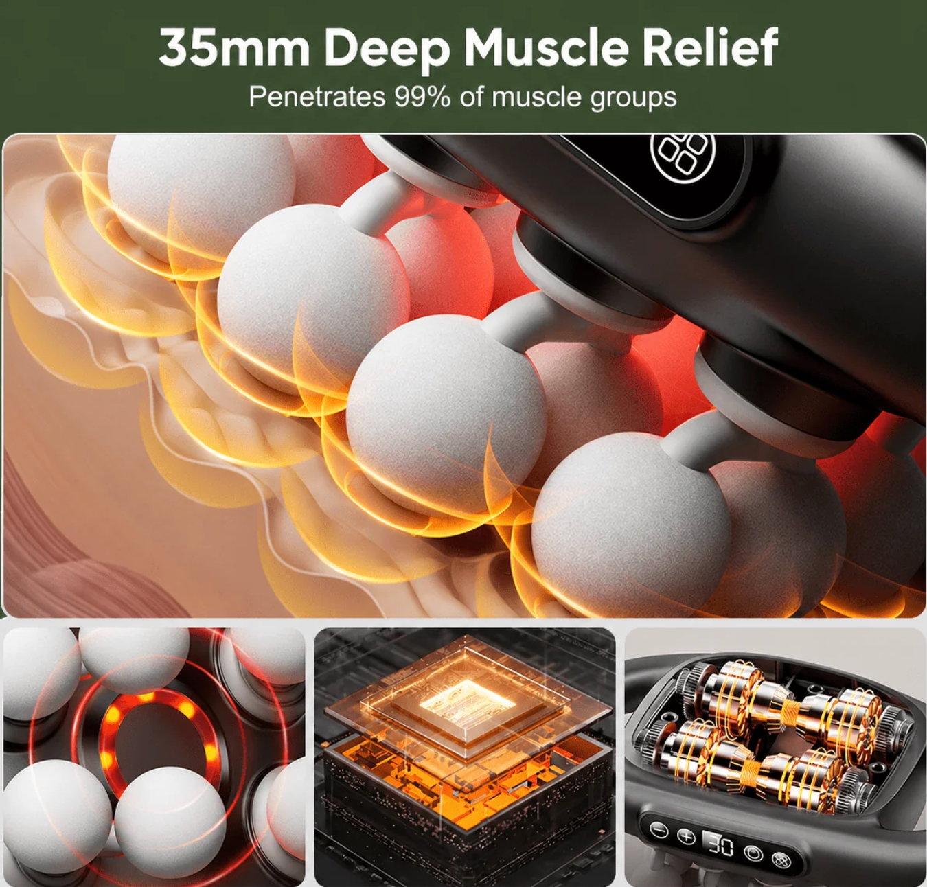 Multi-Head Massager