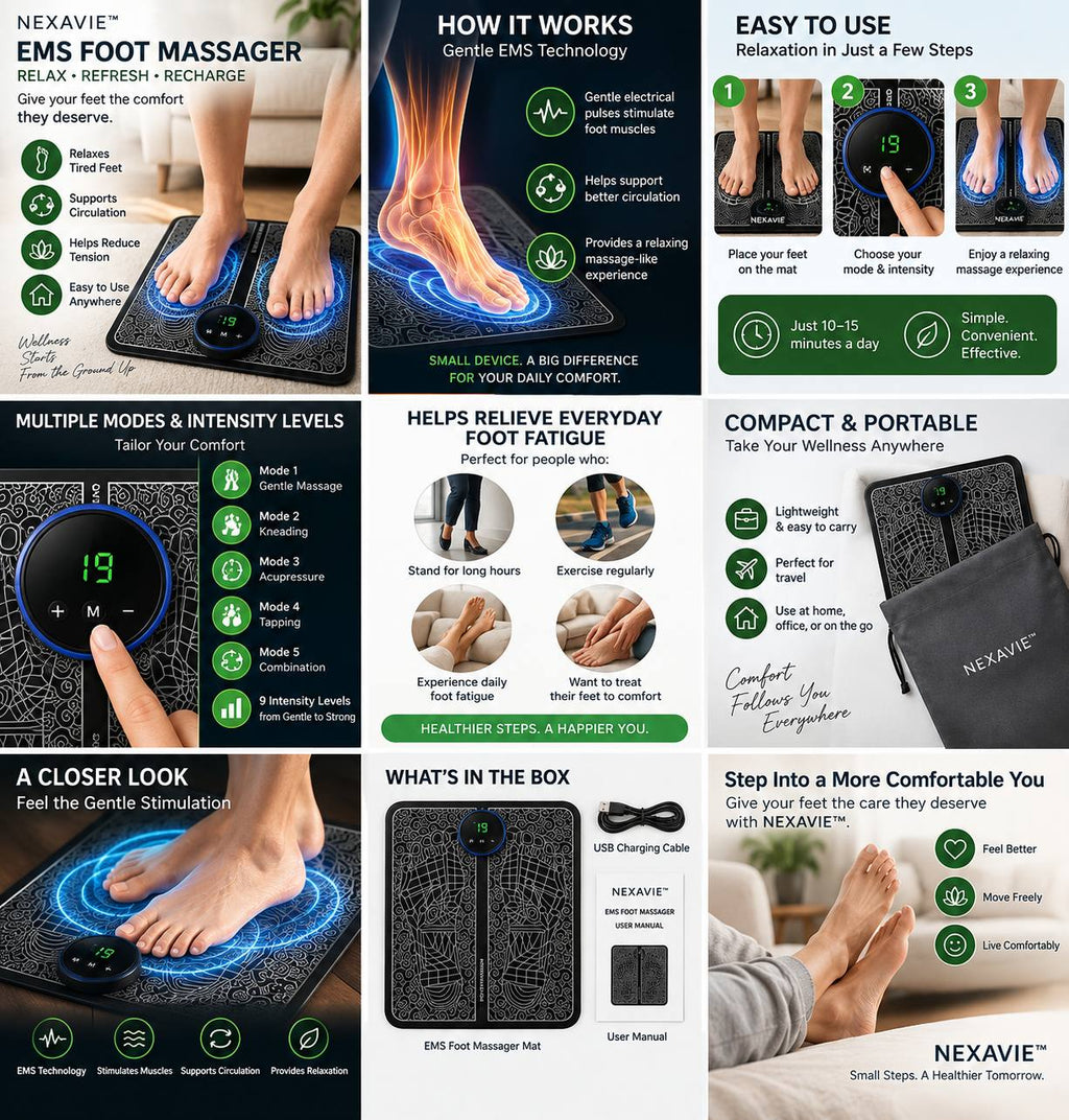 EMS Foot Massager